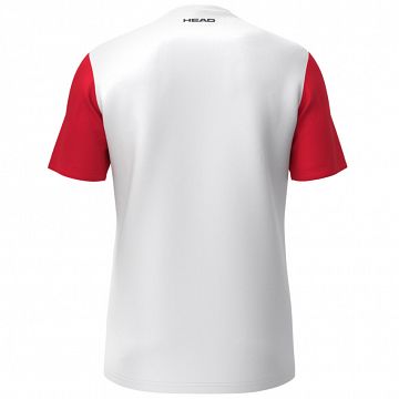 Head Club 25 Tech T-Shirt Red / White
